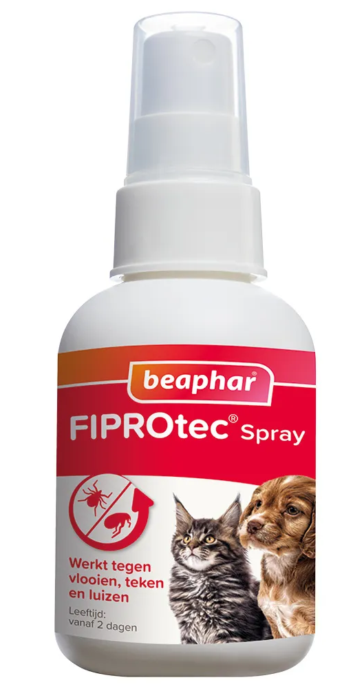 Beaphar FIPROtec Vlooien, Teken en Luizen Spray afbeelding