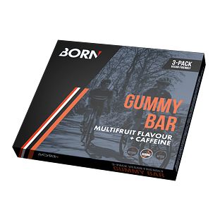 Born Gummy Bar - Multifruit Caffeine 90GR