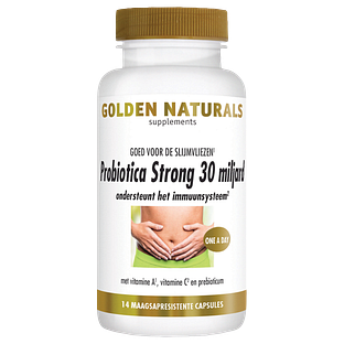 Golden Naturals Probiotica Strong 30 Miljard Capsules 14VCP
