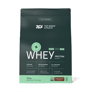 The Green Athlete Whey Protein Isolate Chocolate Poeder 750GR