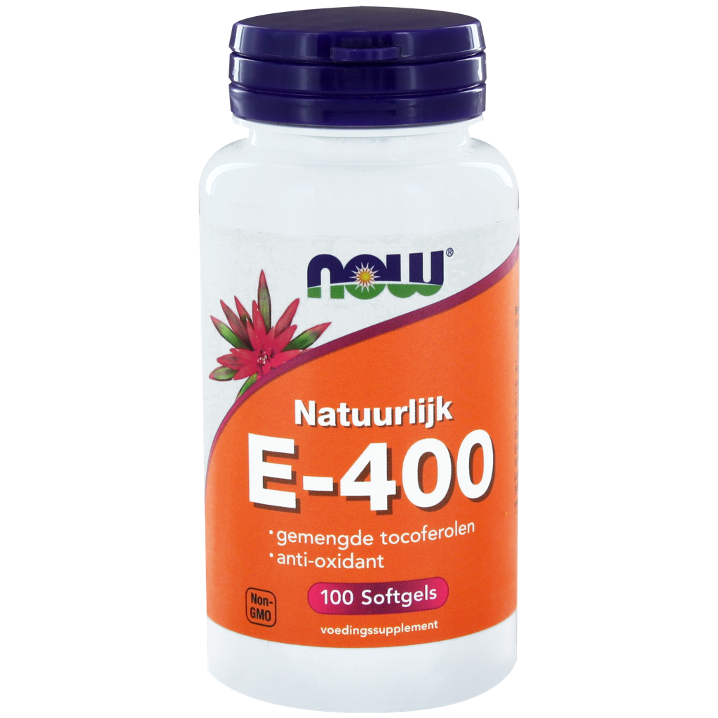 NOW E-400 Gemengde Tocoferolen Softgels 100ST