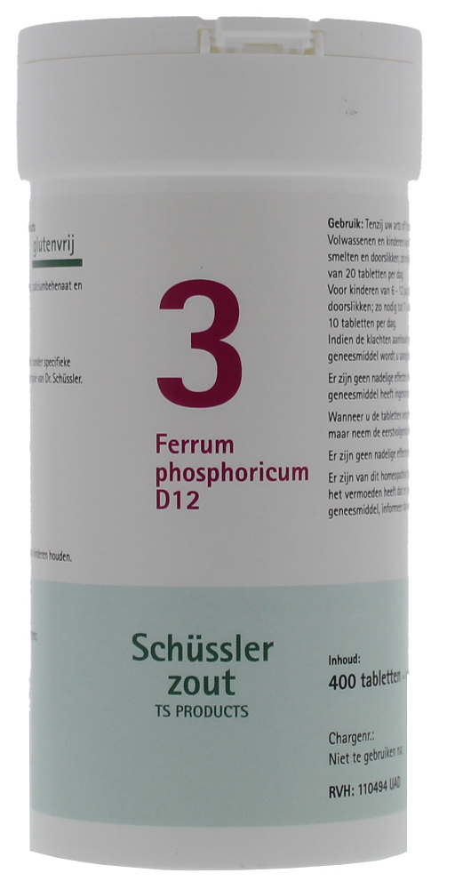 Pfluger Celzout 03 Ferrum Phosphoricum D12 Tabletten afbeelding