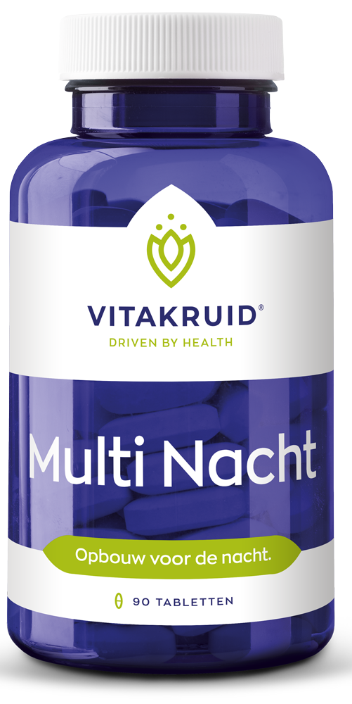 Vitakruid Multi Nacht HD 100% Vegan Tabletten