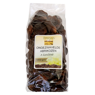 Boerjan Abrikozen Ongezwaveld 1KG