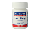 Lamberts IJzer Citraat 14mg Tabletten 100TB Lamberts IJzer Citraat 14mg Tabletten 100TB