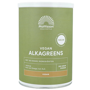 Mattisson HealthStyle Vegan AlkaGreens Poeder 300GR