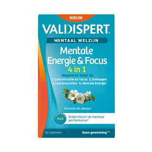 Valdispert Mentale Energie & Focus 4 in 1 Tabletten 30TB Valdispert Mentale Energie & Focus 4 in 1 Tabletten 30TB