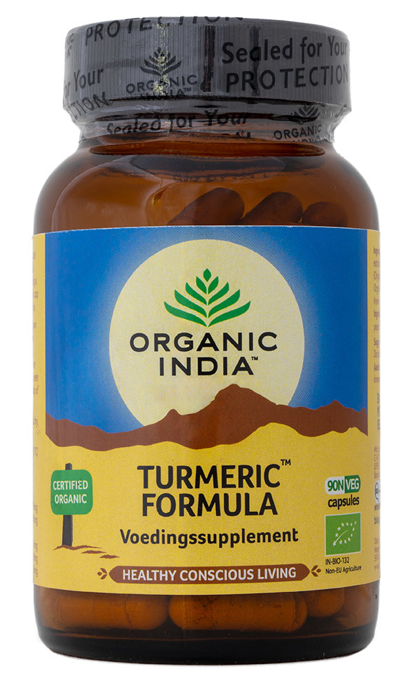 Organic India Turmeric Formula Capsules 90CP