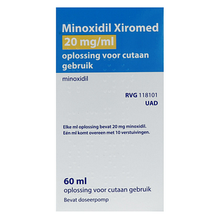 Xiromed Minoxidil 20mg/ml Oplossing voor Cutaan Gebruik 60ML