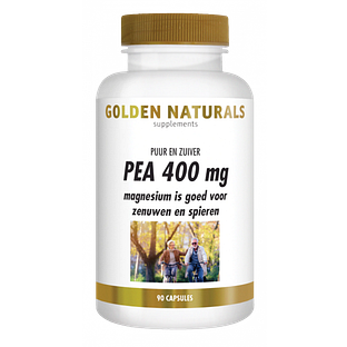 Golden Naturals PEA 400mg Capsules 90VCP