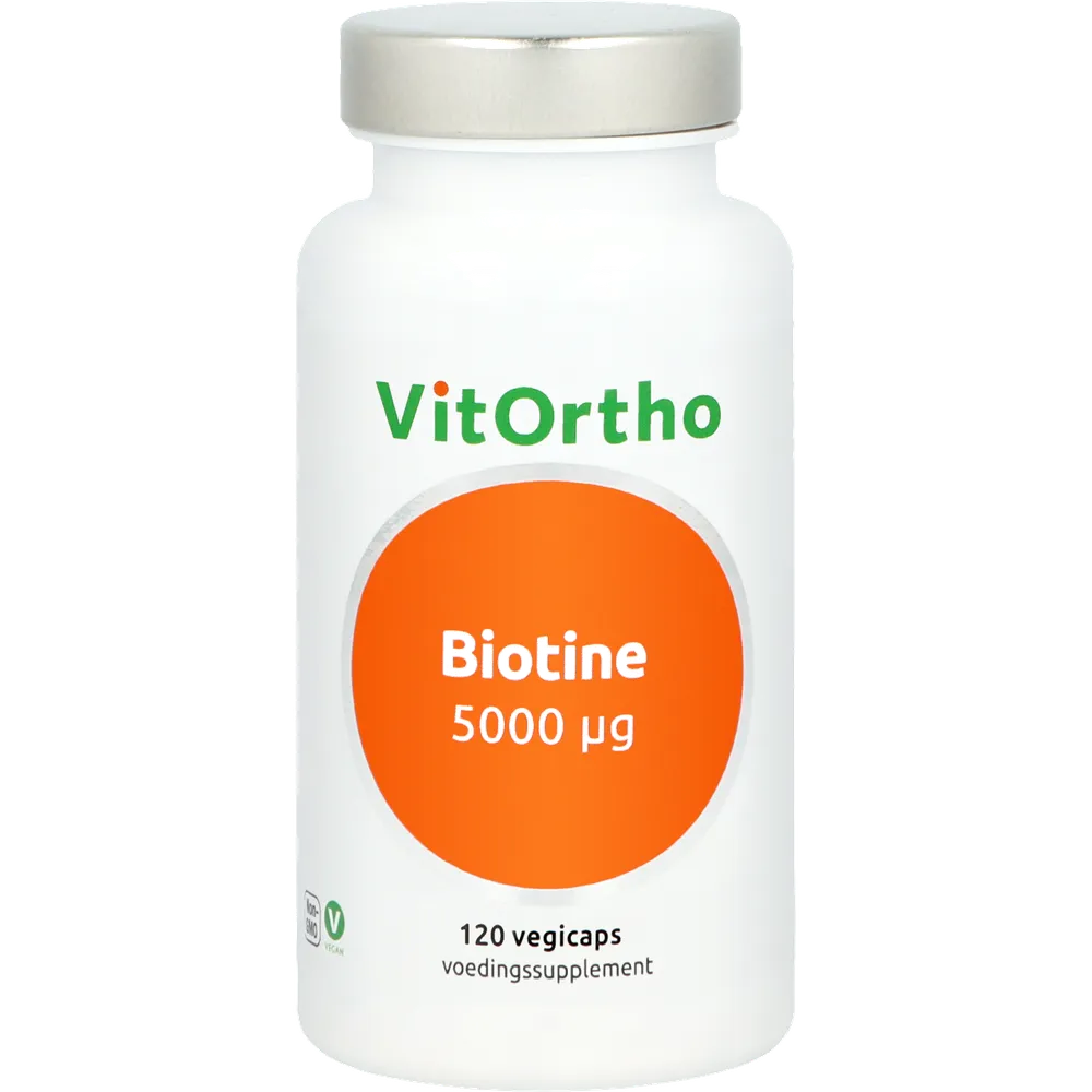 VitOrtho Biotine 5000µg Capsules 120VCP