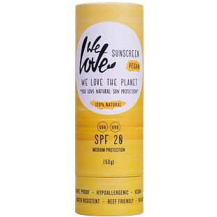We Love The Planet Zonnebrandstick SPF20 50GR