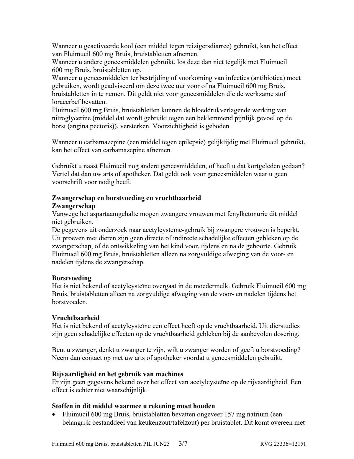 600mg Bruistabletten afbeelding van document #3, leaflet
