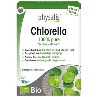 Physalis Chlorella Tabletten Bio 200TB