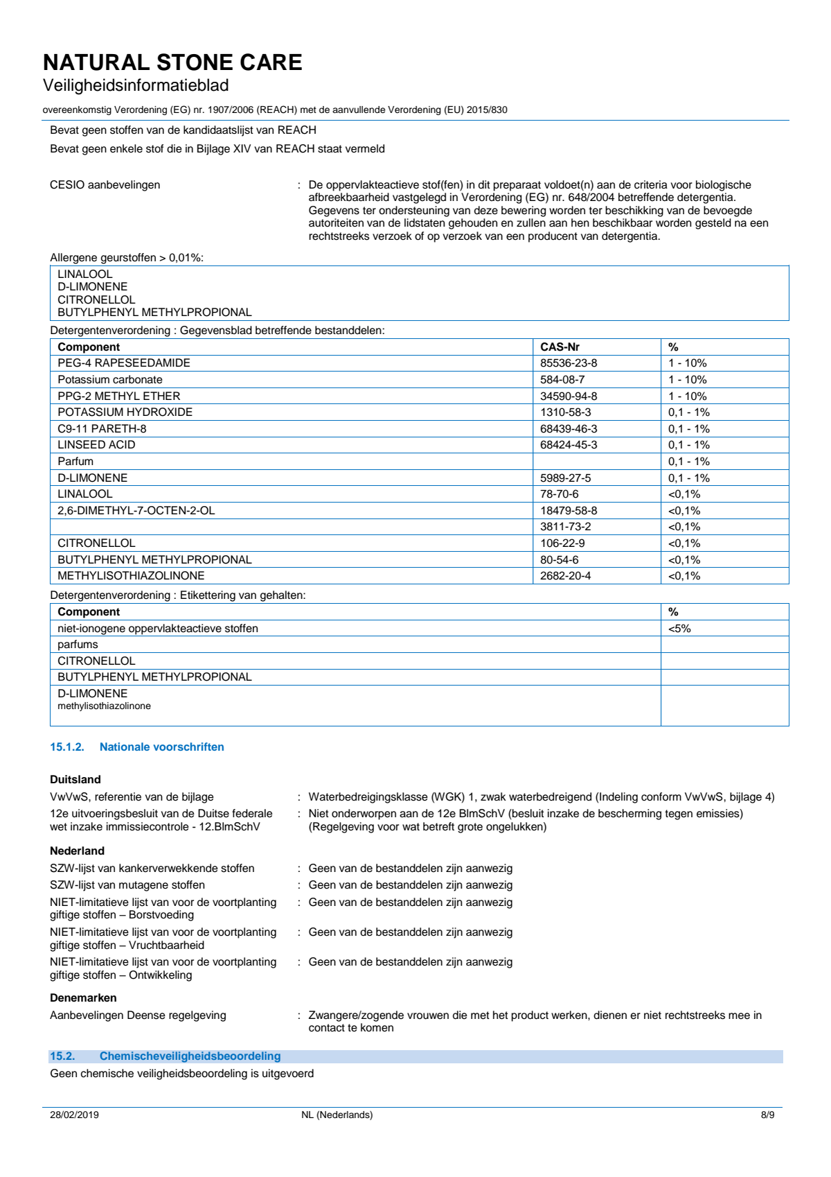 Natural Stone Care Natuursteen Reiniger afbeelding van document #8, info_folder