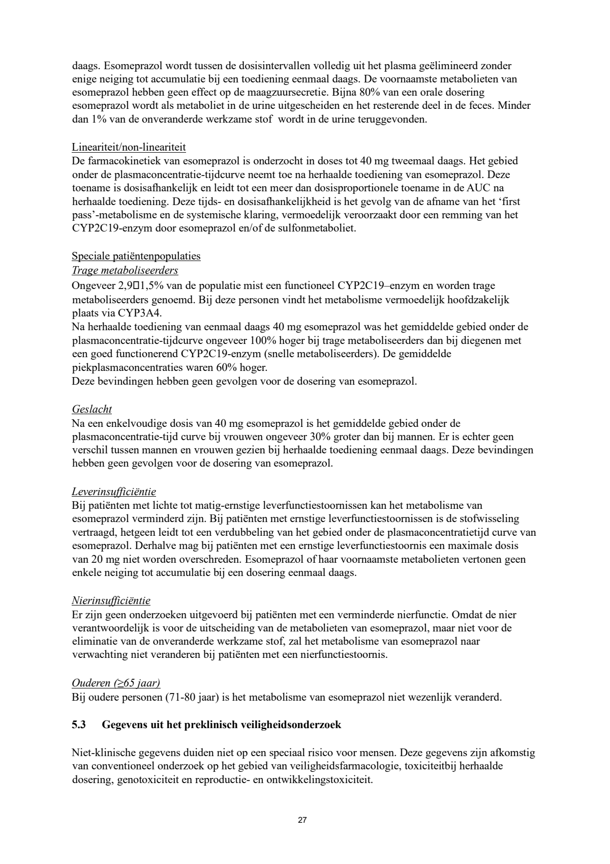 Control Tabletten - voor brandend maagzuur afbeelding van document #27, leaflet