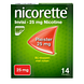 Nicorette Invisi 25 mg Nicotine Pleister 14ST