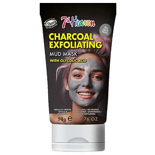 7th Heaven Charcoal Exfolierende Kleimasker met Glycolzuur 50GR