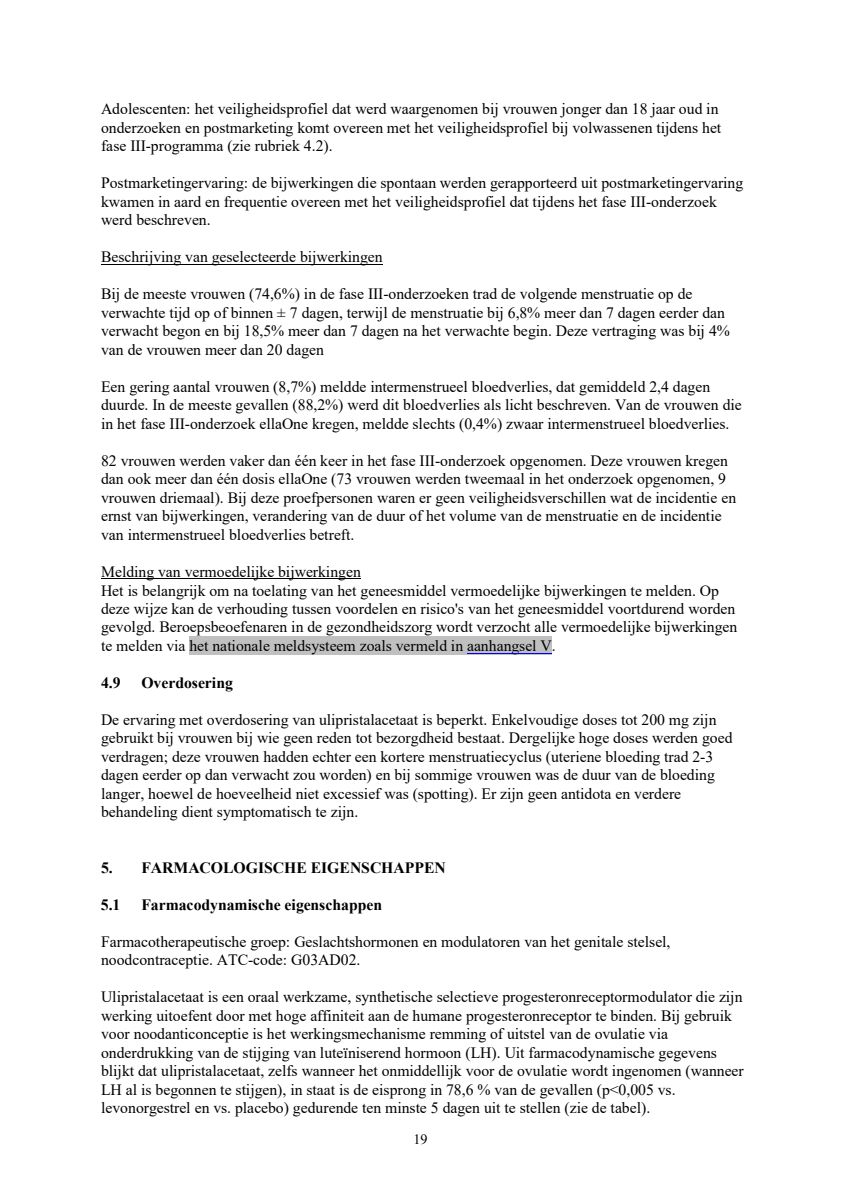 Noodanticonceptie Tablet afbeelding van document #19, leaflet