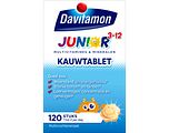 Davitamon Junior 3+ Kauwtablet Vitamines Multivrucht 120KTB