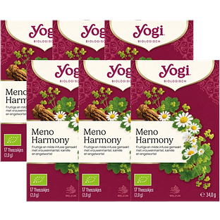 Yogi Tea Meno Harmony Kruidenthee Multiverpakking 6x17ZK