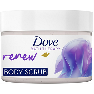 Dove Bath Therapy Renew Bodyscrub Wild Violet & Pink Hibiscus 295ML Dove Bath Therapy Renew Bodyscrub Wild Violet & Pink Hibiscus 295ML