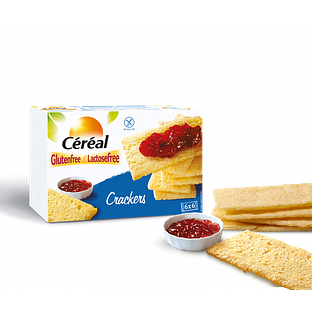 Cereal Crackers Glutenvrij Lactosevrij 250GR
