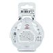 Difrax Lovi Fopspenen Pink 6-18M 3ST Achterkant verpakking Difrax Lovi Fopspenen Pink 6-18M 3ST Achterkant verpakking