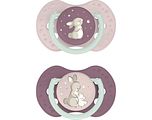 Difrax LOVI Dynamic Pacifier 18+ Months - Girl 2ST