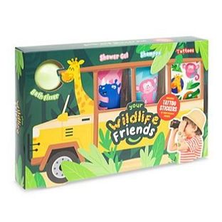 Treffina Wildlife Friends Bad Gift Set 1ST Treffina Wildlife Friends Bad Gift Set 1ST