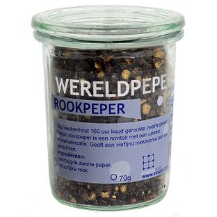 Esspo Wereldpeper Rookpeper Zwart 70GR
