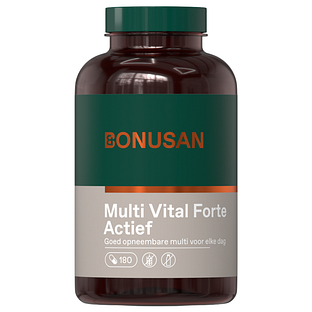 Bonusan Multi Vital Forte Actief Capsules 180CP