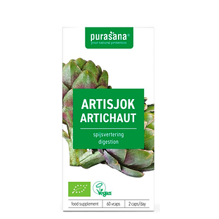 Purasana Artisjok Vegicaps 60VCP
