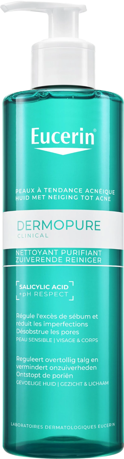 Eucerin DermoPure Clinical Zuiverende Reinigingsgel 400ML