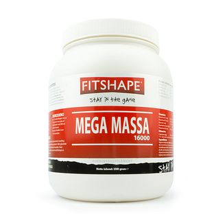 Fitshape Mega Massa 16000 Aardbei 2500GR