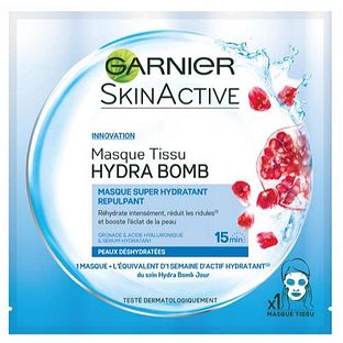 Garnier Skin Active Masker Granaatappel 1ST Garnier Skin Active Masker Granaatappel 1ST