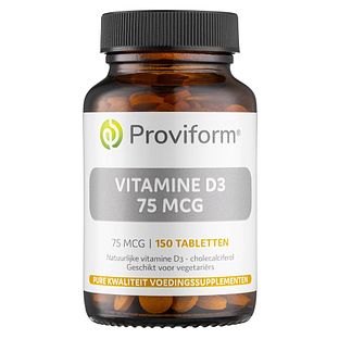 Proviform Vitamine D3 75mcg Tabletten 150TB Proviform Vitamine D3 75mcg Tabletten 150TB