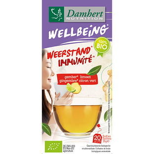 Damhert Weerstand Gember Thee 35GR