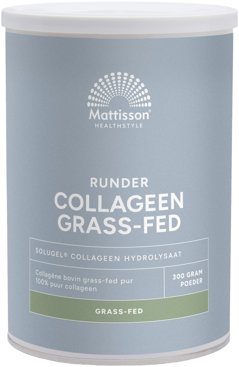 Mattisson HealthStyle Runder Collageen Grass-Fed Solugel 300GR