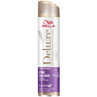 Wella Deluxe Hairspray - Pure Fullness 250ML Wella Deluxe Hairspray - Pure Fullness 250ML