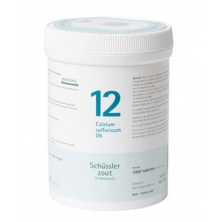 Pfluger Celzout 12 Calcium Sulfuricum D6 Tabletten 1000TB Pfluger Celzout 12 Calcium Sulfuricum D6 Tabletten 1000TB