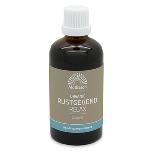 Mattisson HealthStyle Biologisch Rustgevend Complex Druppels 100ML