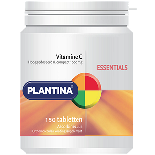 Plantina Essentials Vitamine C Tabletten 150TB