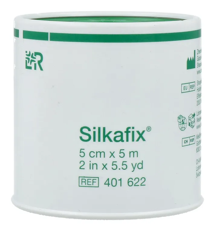 L&R Silkafix Pleister 5 m x 5 cm