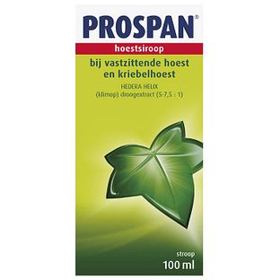 Prospan Hoestsiroop Hedera Helix - bij vastzittende hoest en kriebelhoest 100ML