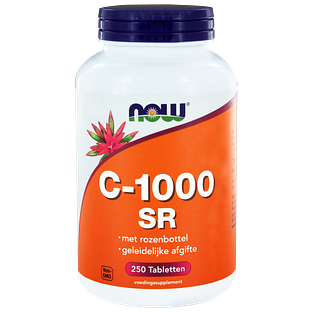 NOW C-1000 SR Rozenbottel Tabletten 250ST