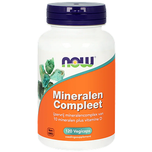 NOW Mineralen Compleet Capsules 120VCP NOW Mineralen Compleet Capsules 120VCP