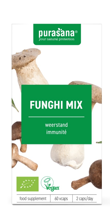 Purasana Funghi Mix Biologisch Capsules 60VCP