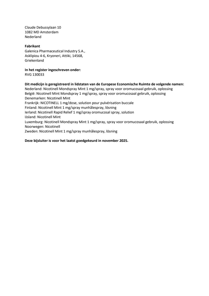 Mondspray Mint 1mg Duo afbeelding van document #8, leaflet