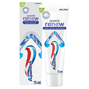Aquafresh White Renew Long Lasting Whitening Tandpasta 75ML
